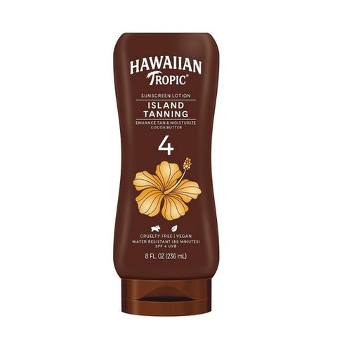 Hawaiian Tropic, Dark Tanning Lotion With Spf 4, 8 oz