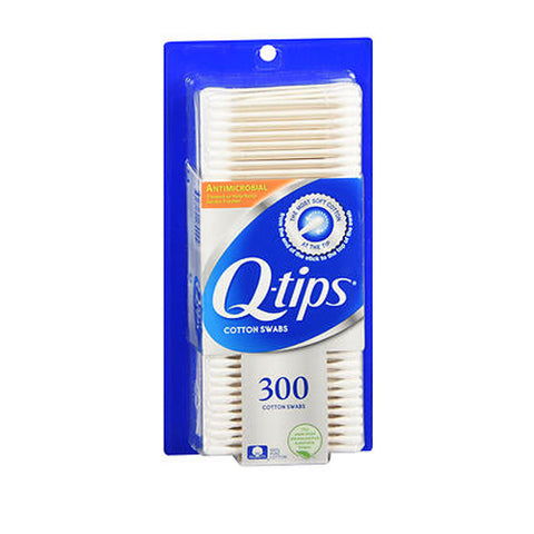 Q-Tips, Antimicrobial Cotton Swabs, 300 each