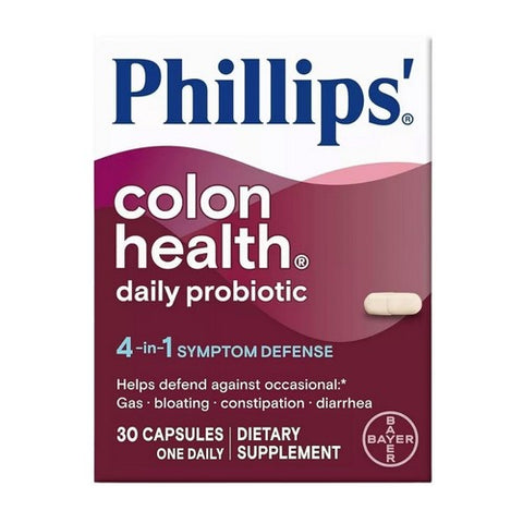 Phillips, Colon Health Capsules, 30 caps