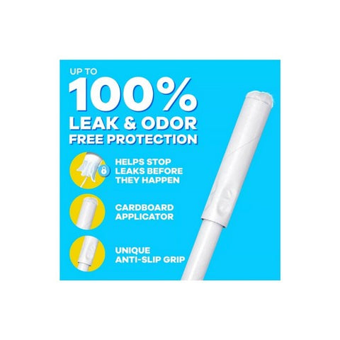 Tampax, Tampons With Flushable Applicator Super Plus Absorbency, 40 each