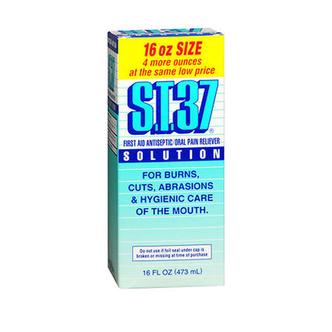S.T.37, St-37 Liquid Mouth Wash, 16 oz