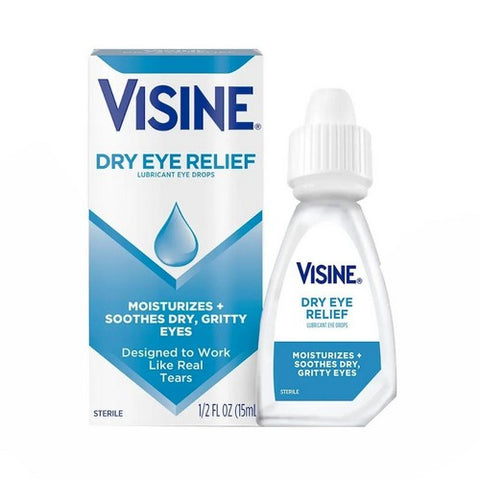 Visine, Tears Dry Eye Relief Drops, Count of 1