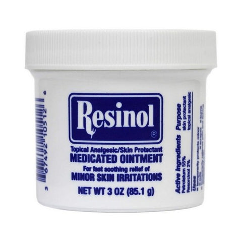 Resinol, Topical Analgesic/Skin Protectant Medicated Ointment, 3.5 Oz