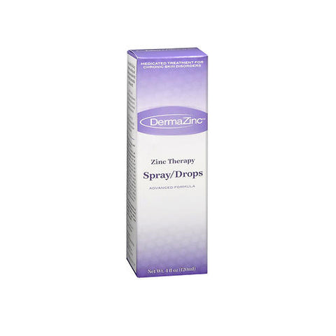 Dermazinc, Zinc Therapy Spray Drops For Psoriasis, 4 oz