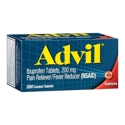 Advil, Advanced Medicine For Pain, 200 mg, 200 tabs