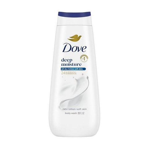Dove, Deep Moisture Body Wash, 12 oz