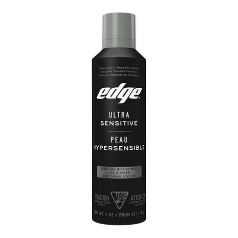 Edge, Shave Gel Fragrance Free Ultra Sensitive, 7 Oz