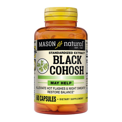 Mason, Natural Black Cohosh Hot Flash Relief, 40 mg, 60 caps