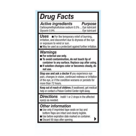 Refresh, Refresh Optive Lubricant Eye Drops, Count of 1