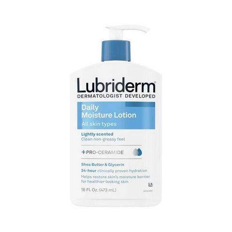 Lubriderm, Daily Moisture Lotion, Normal to Dry Skin 16 oz