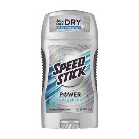 Speed Stick, Anti-Perspirant Deodorant, Unscented 3 oz