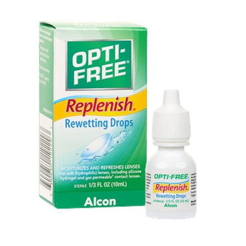 Opti-Free, Replenishing Rewetting Drops, 10 ml