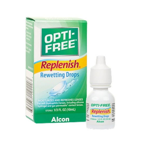 Opti-Free, Replenishing Rewetting Drops, 10 ml