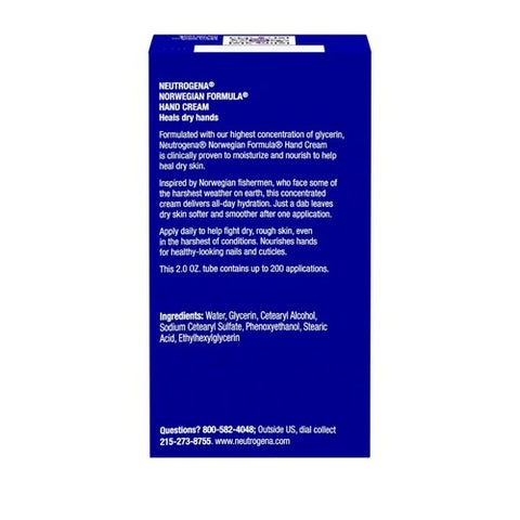 Neutrogena, Norwegian Formula Hand Cream, 2 Oz