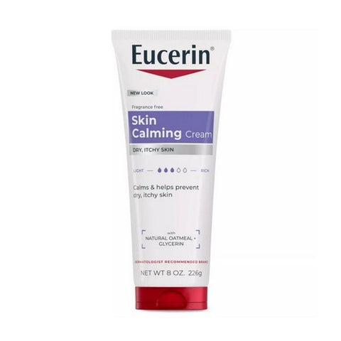 Eucerin, Calming Creme Daily Moisturizer, 8 oz