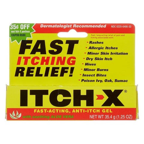 Ayr, Itch-X Anti-Itch Gel, Aloe Vera 1.25 oz
