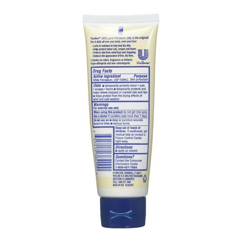 Q-Tips, Vaseline Petroleum Jelly, Tube 2.5 Oz