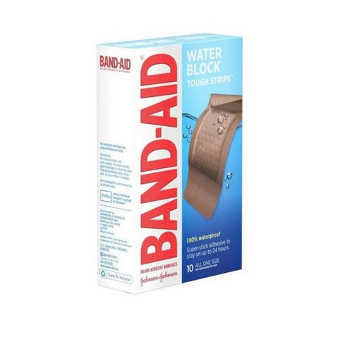Band-Aid, Tough-Strips Waterproof Bandages, 20 each