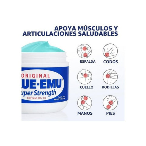 Blue-Emu, Original Super Strength Pain Relieving Cream, 4 oz