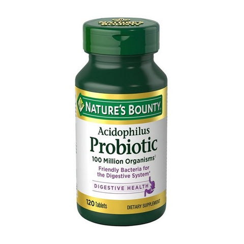 Nature's Bounty, Natures Bounty Acidophilus, 120 caps