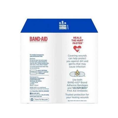 Band-Aid, Adhesive Bandages Variety Pack Assorted Sizes, Box Of 1