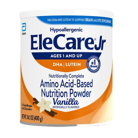 Pedialyte, Abbott Nutrition Elecare Junior Vanilla, VANILLA 14.1 oz