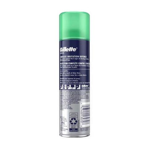 Gillette, Series Shave Gel Sensitive Skin, 7 oz