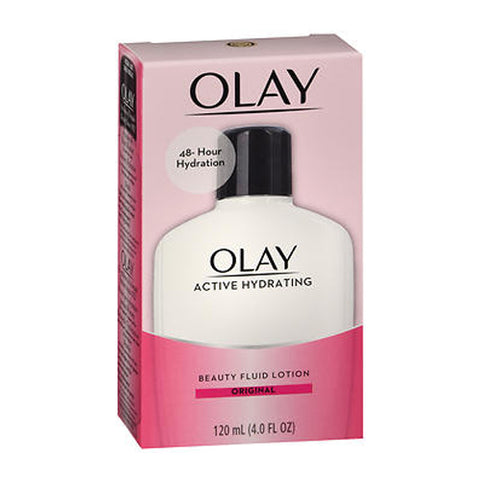 Olay, Active Hydrating Beauty Fluid, Original 4 Oz