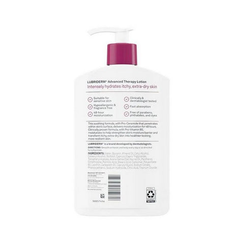 Lubriderm, Advanced Therapy Moisturizing Lotion, 6 oz