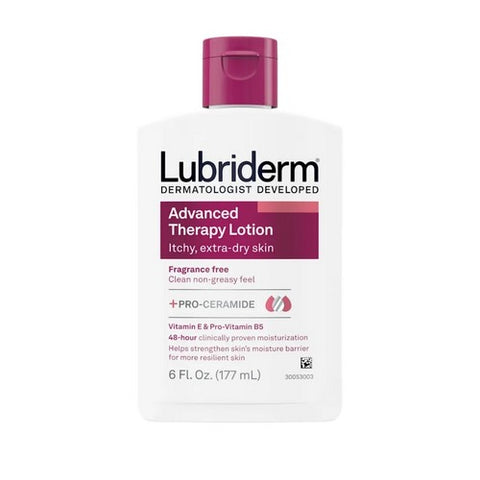 Lubriderm, Advanced Therapy Moisturizing Lotion, 6 oz