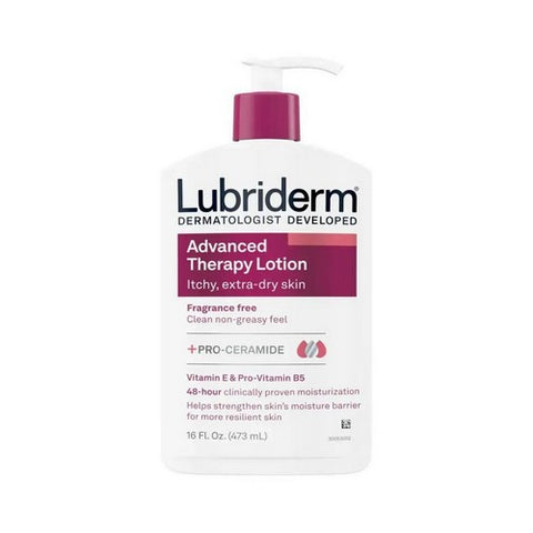 Lubriderm, Advanced Therapy Skin Lotion, Count of 1