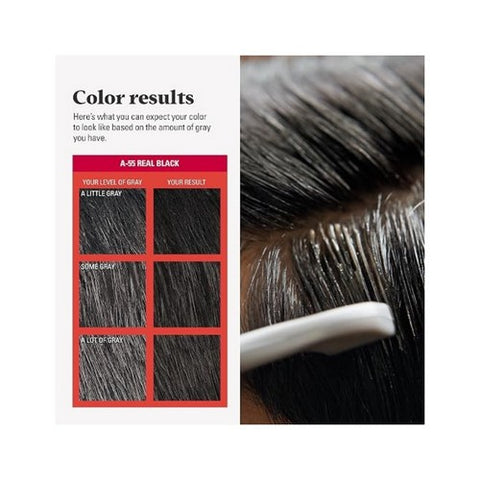 Just For Men, Autostop Haircolor, Real Black 1 each