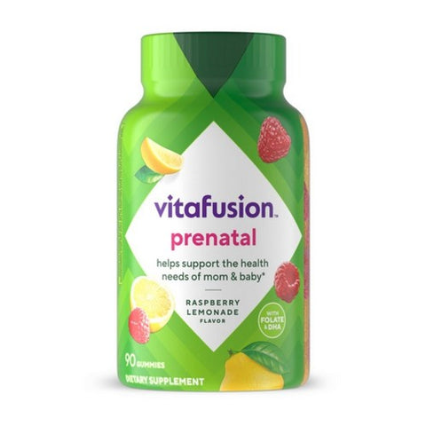 Vitafusion, Prenatal Dha And Folic Acid Gummy Vitamins, 90 each