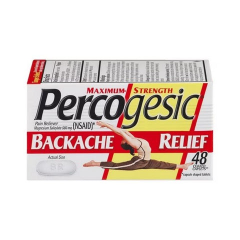 Percogesic, Backache Relief Caplets, 48 caplets