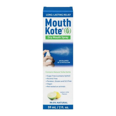 Mouth Kote, Oral Moisturizer Spray For Dry Mouth And Throat, 2 Oz