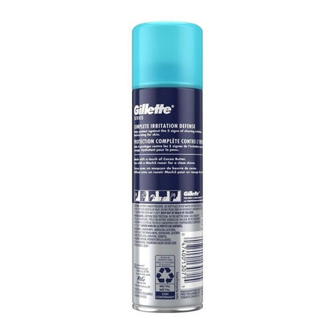 Gillette, Series Shave Gel Moisturizing, 7 oz