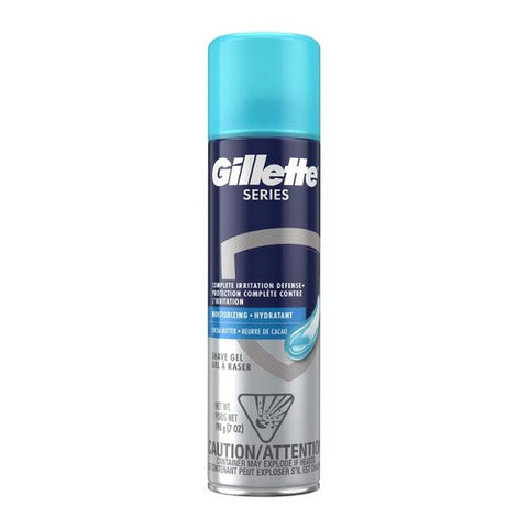 Gillette, Series Shave Gel Moisturizing, 7 oz