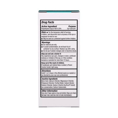 Blink, Lubricating Eye Drops For Mild Moderate Dry Eye, 0.5 oz