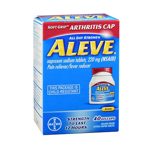 Bayer, Aleve Arthritis, 220 mg, 40 Gel Caps