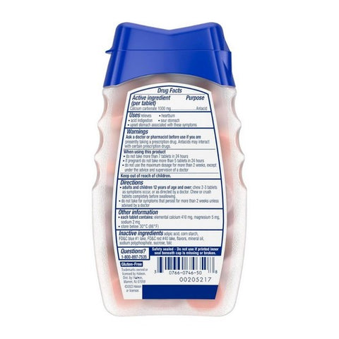 The Honest Company, Tums Ultra Strength 1000 Chewable, Assorted Berries 72 tabs