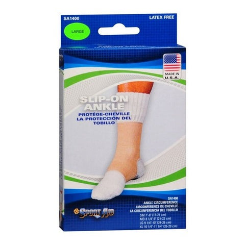 Sport Aid, Slip On Ankle Support Large, 1 Each