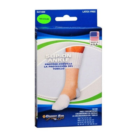 Sport Aid, Slip On Ankle Support Medium, 1 Each