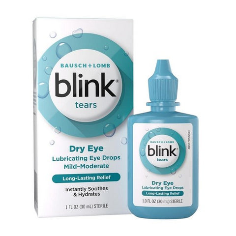 Blink, Lubricating Eye Drops For Mild Moderate Dry Eye, 1 oz