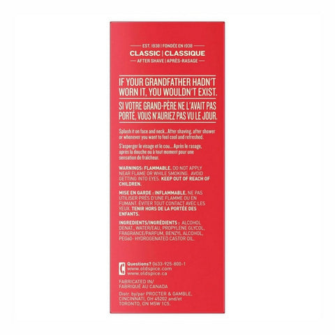 Old Spice, After Shave Lotion Classic Scent, 6.375 Oz
