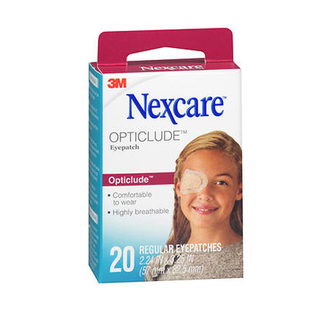 Nexcare, Opticlude Orthoptic Eye Patch Regular, 20 Units