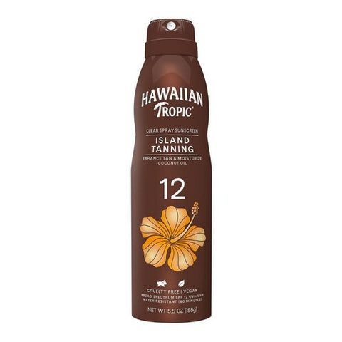 Hawaiian Tropic, Dry Oil Continuous Spray, 6 oz