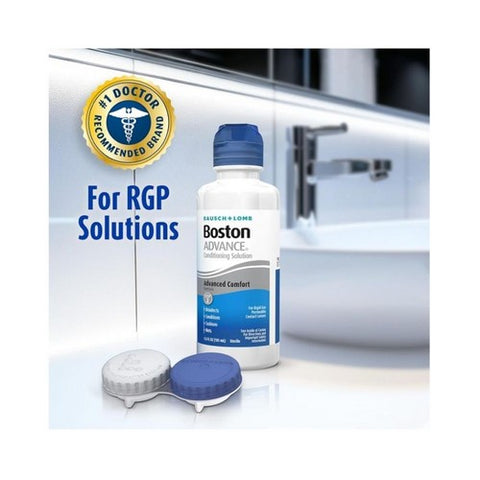 Bausch + Lomb, Bausch And Lomb Boston Advance Comfort Formula Conditioning Solution For Contact Lens, 3.5 Oz