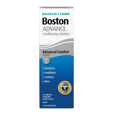 Bausch + Lomb, Bausch And Lomb Boston Advance Comfort Formula Conditioning Solution For Contact Lens, 3.5 Oz