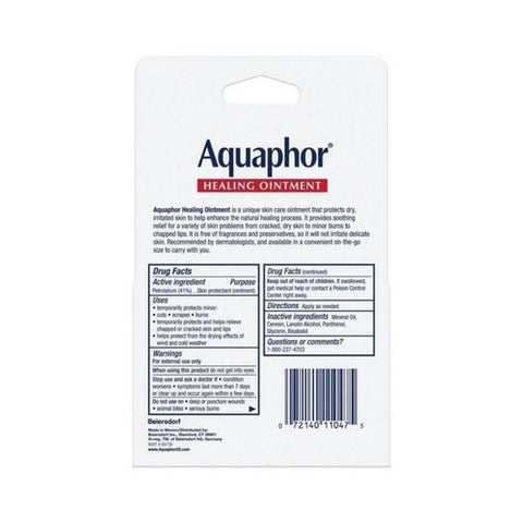 Aquaphor, Healing Skin Advanced Therapy Unscented Ointment, 0.35 Oz (Count Of 2)