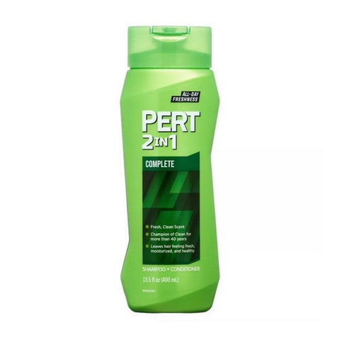 Pert Plus, 2 In 1 Shampoo & Conditioner, Medium 13.5 oz